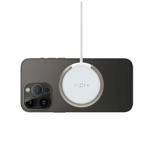 Bežični punjač Fixed Ring, 15W, 1.67A, Bijeli