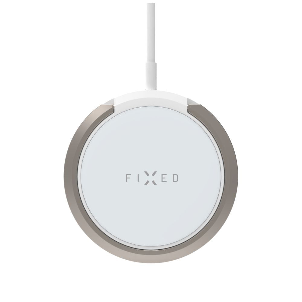 Bežični punjač Fixed Ring, 15W, 1.67A, Bijeli