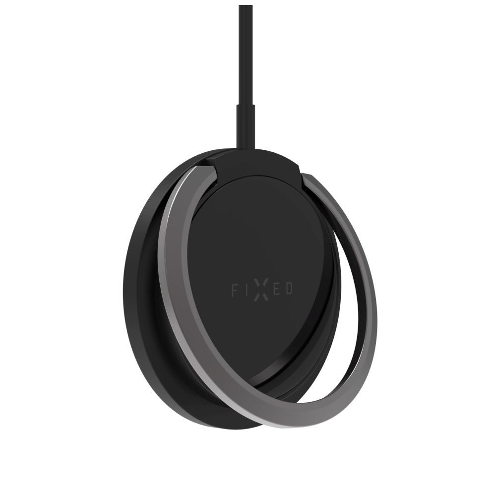 Bežični punjač Fixed Ring, 15W, 1.67A, Crni