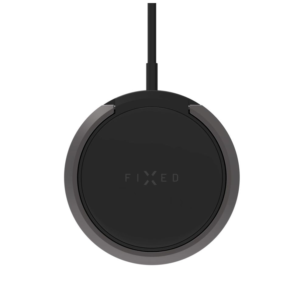 Bežični punjač Fixed Ring, 15W, 1.67A, Crni