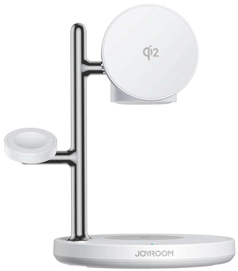 Bežični punjač Joyroom JR-W23 3u1, 15W, 1.67A, Bijeli