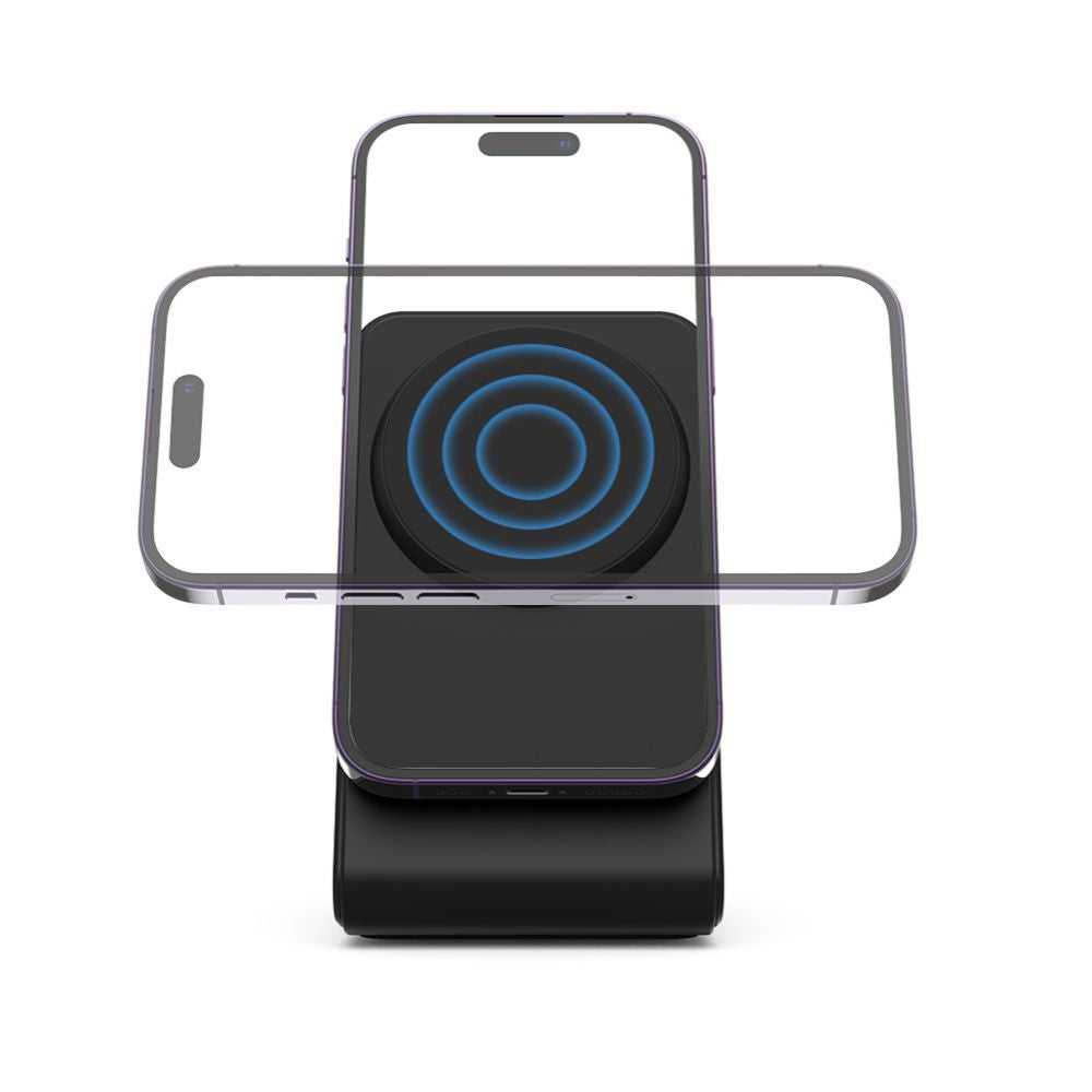 Bežični punjač MagSafe Tech-Protect QI15W-A38, 15W, 1.67A, crni