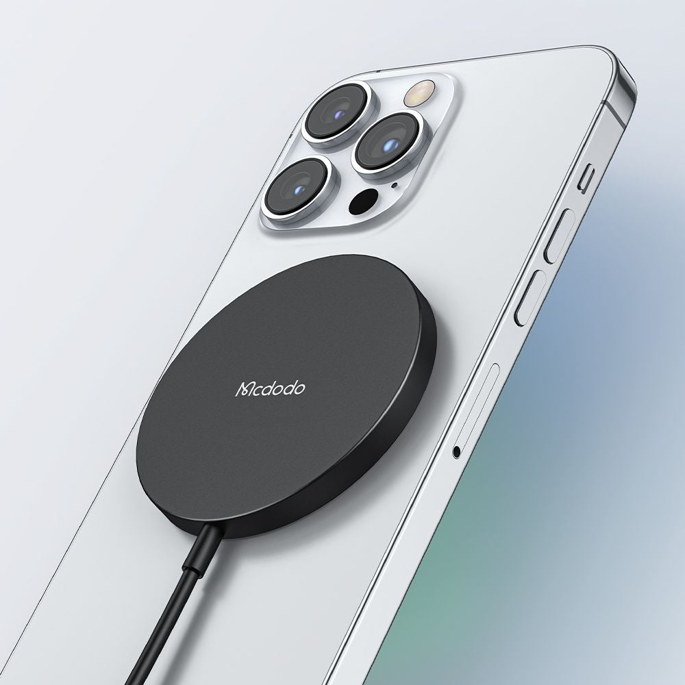 Bežični punjač McDodo CH-4360 Moon, 15W, 1.67A, Crni