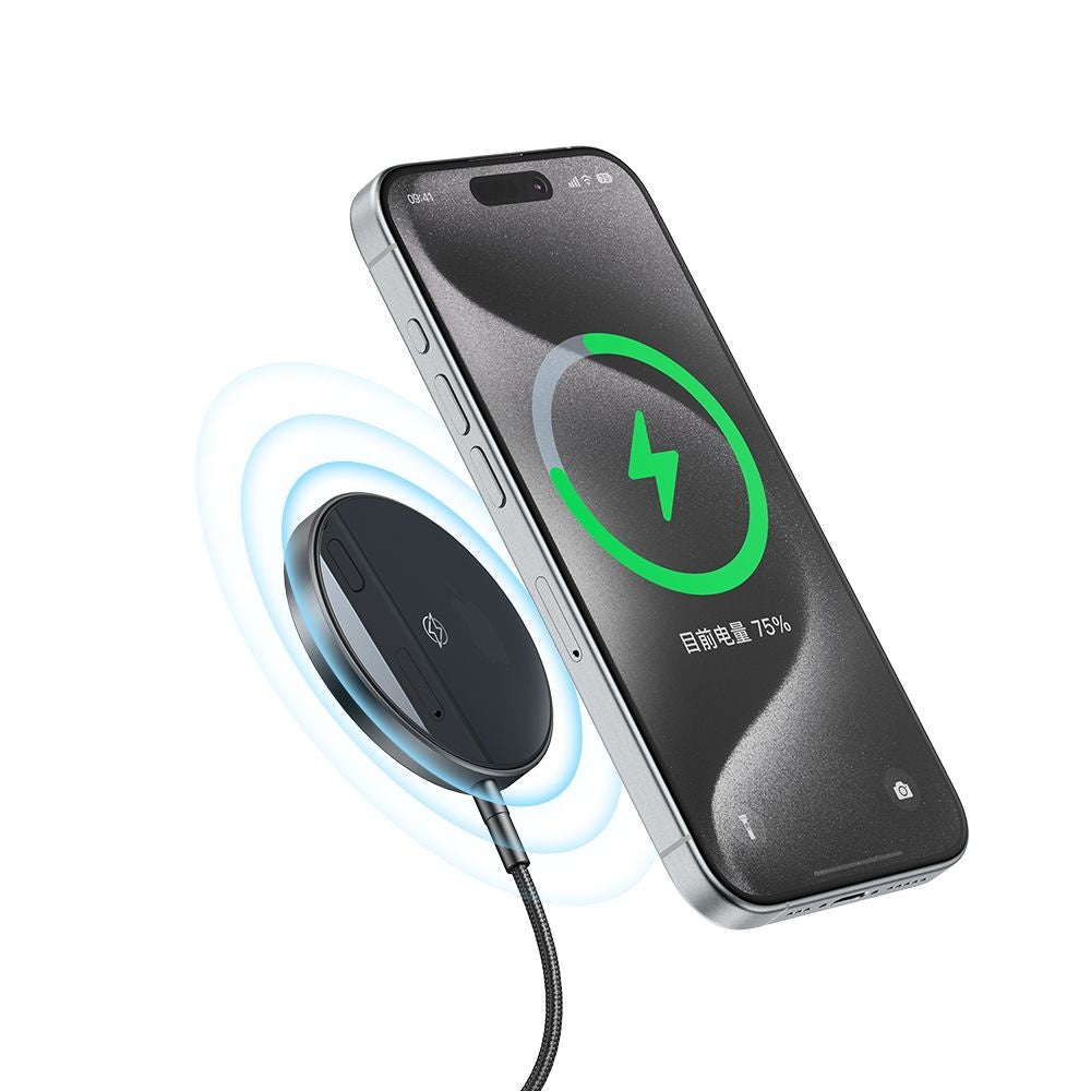 Bežični punjač McDodo CH-5490, 15W, 1.67A, Crni