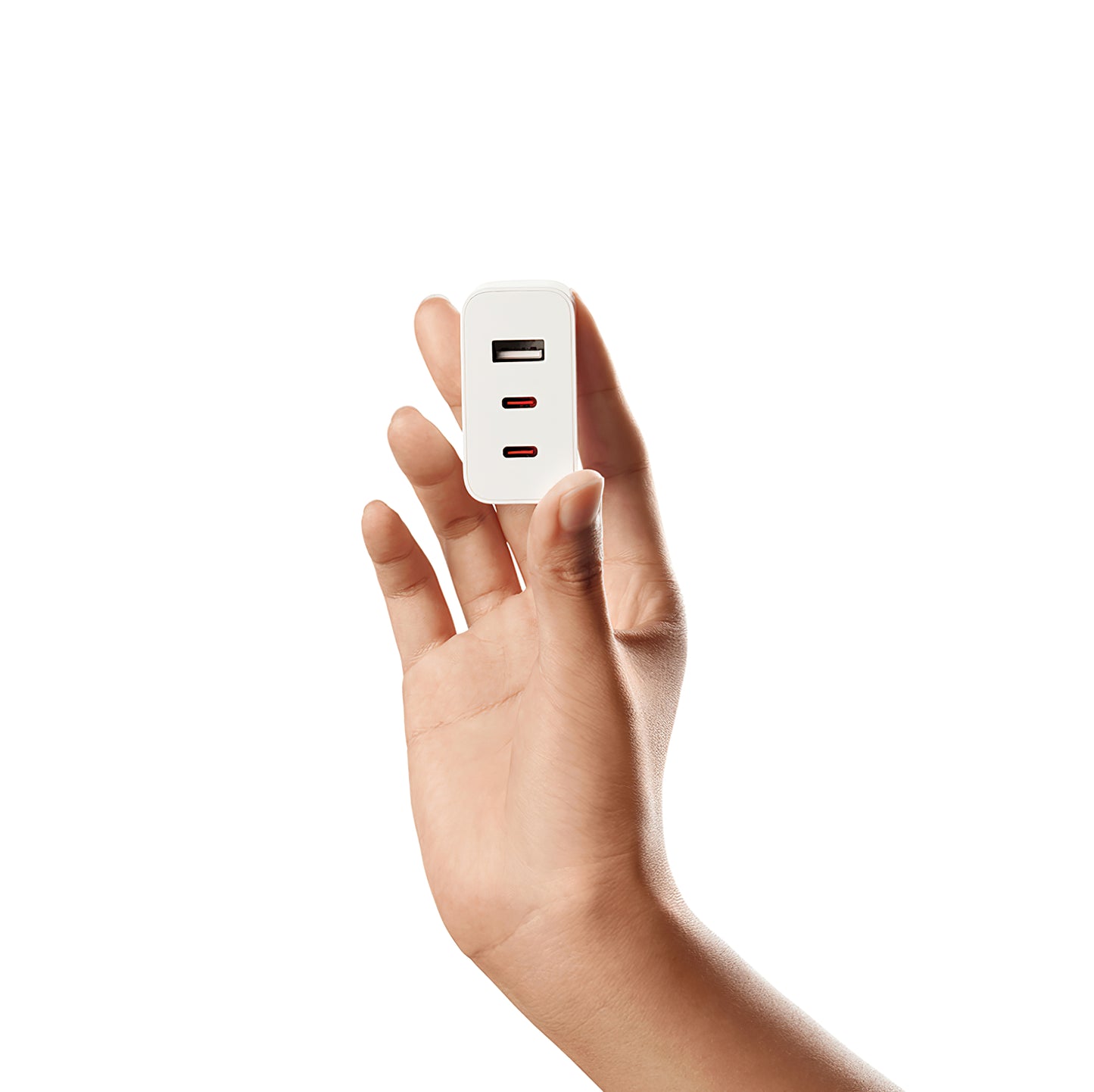 Punjač Xiaomi 2C1A GaN, 67W, 3A, 1 x USB-A - 2 x USB-C, Bijeli