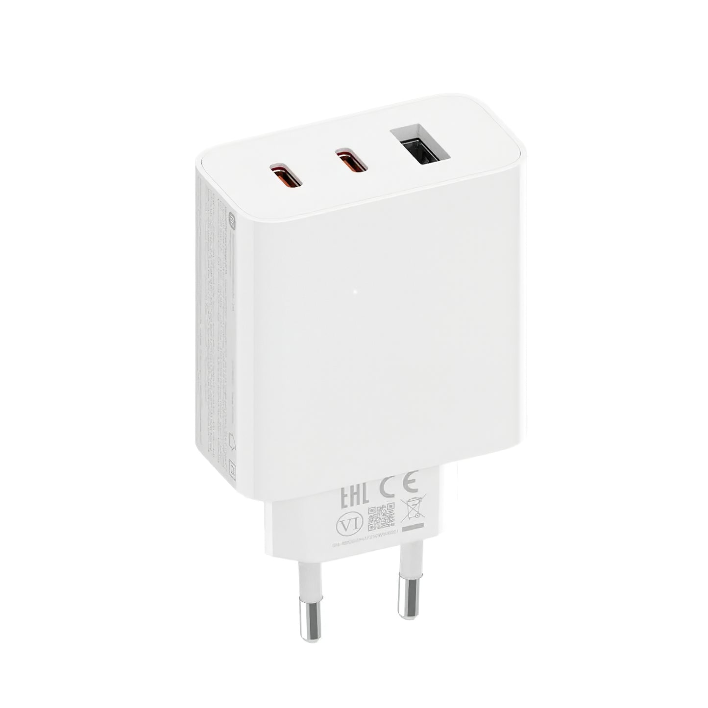 Punjač Xiaomi 2C1A GaN, 67W, 3A, 1 x USB-A - 2 x USB-C, Bijeli