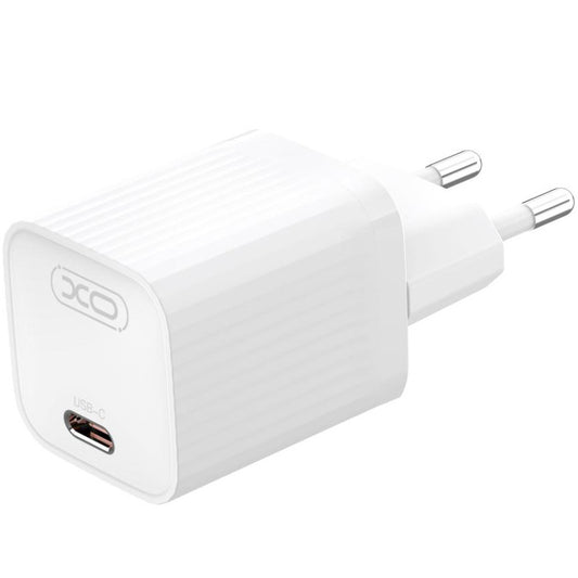 Punjač za mrežu XO Design L148, 30W, 3A, 1 x USB-C, Bijeli