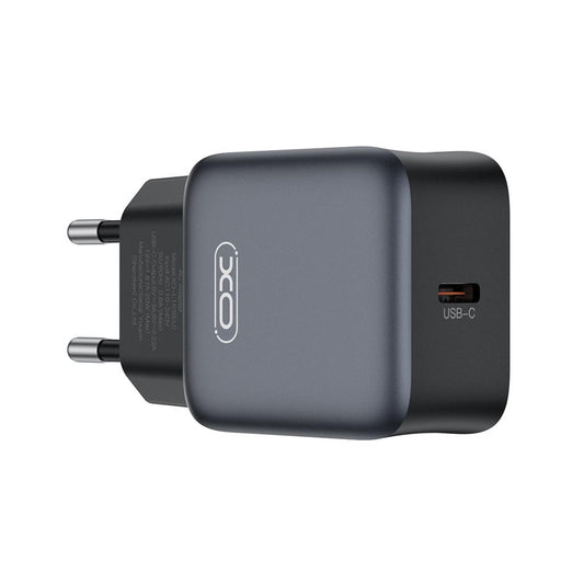 Punjač mreže XO Design L155, 30W, 3A, 1 x USB-C, Crni