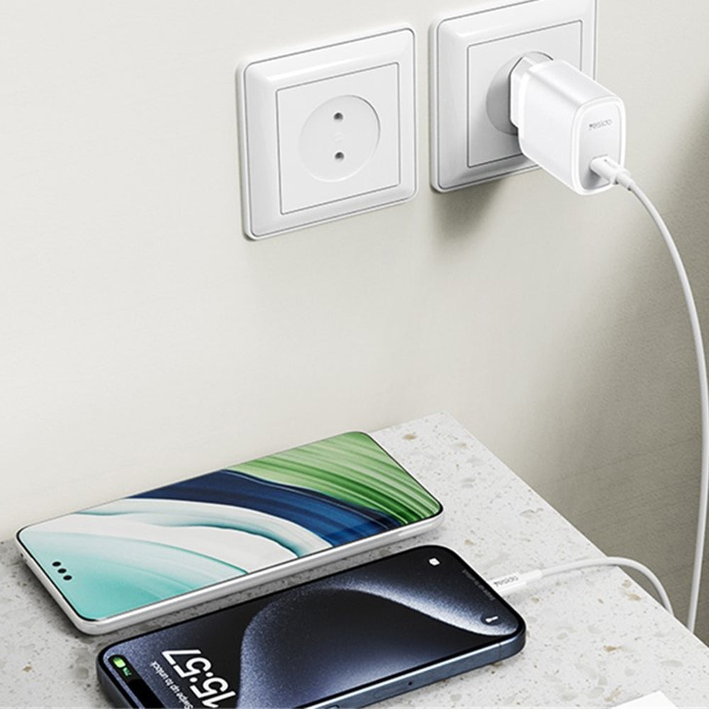 Punjač mreže Yesido YC57, 20W, 3A, 1 x USB-C, Bijeli