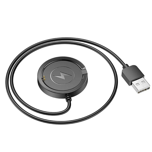 Kabel za punjenje za pametni sat HOCO Y22, USB-A, Crni