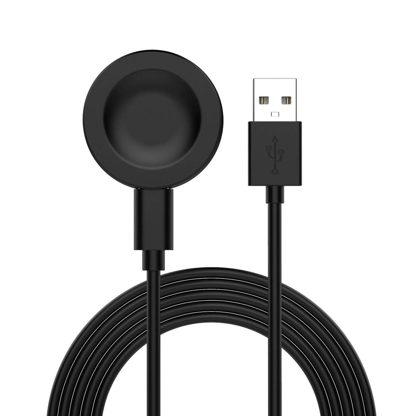 Bežični punjač Techsuit THC2 za Honor Watch / Huawei Watch seriju, USB-A, Crni