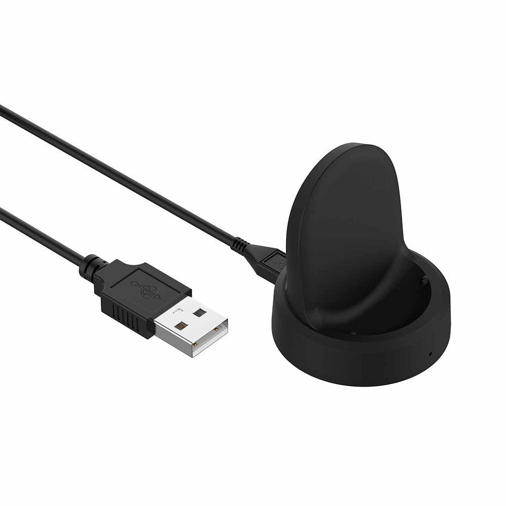Bežični punjač Techsuit TSC3 za Samsung Galaxy Watch seriju, USB-A, Crni