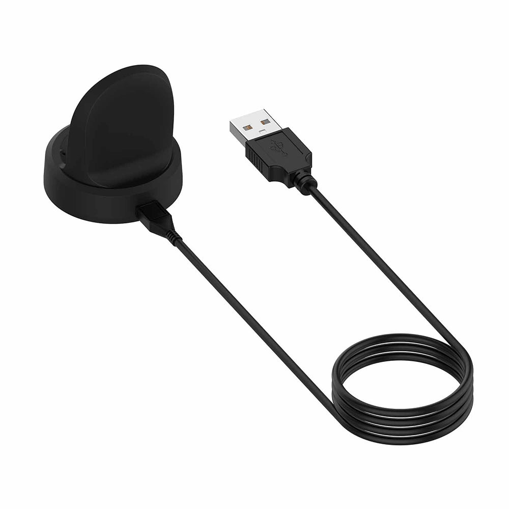 Bežični punjač Techsuit TSC3 za Samsung Galaxy Watch seriju, USB-A, Crni