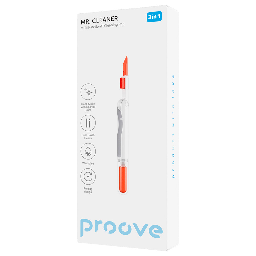 Instrument za čišćenje Proove Mr.Cleaner, 3u1, Bijeli