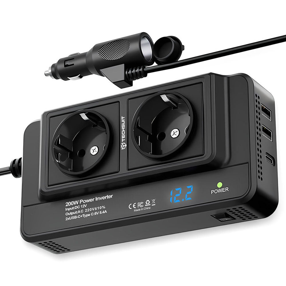Invertor električni auto Techsuit PowerDriveX, 200W
