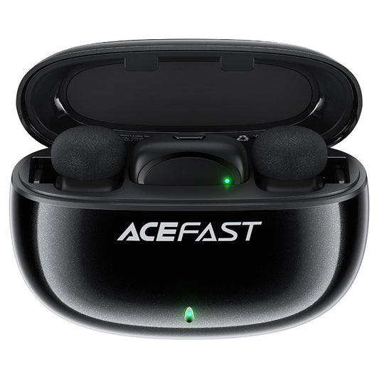 Lavaliera Acefast R2, USB-C, Set 2 komada, Crna