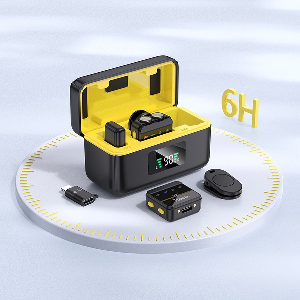 Lavaliera HOCO L17, USB-C / Lightning, Set 2 Komada, Crna