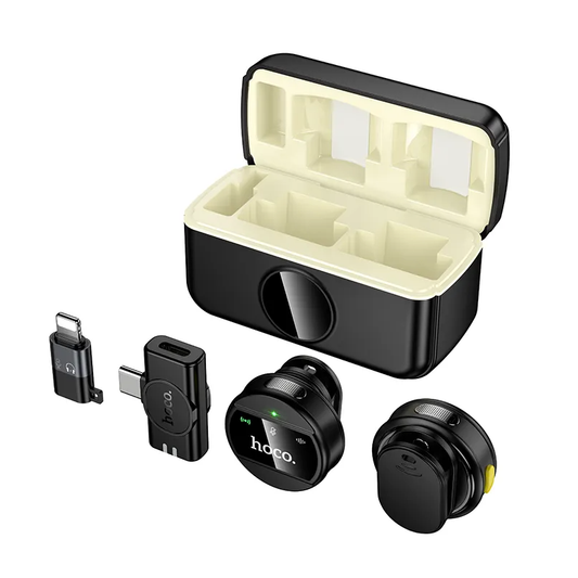 Lavaliera HOCO L22, USB-C / Lightning, Set 2 komada, Crna