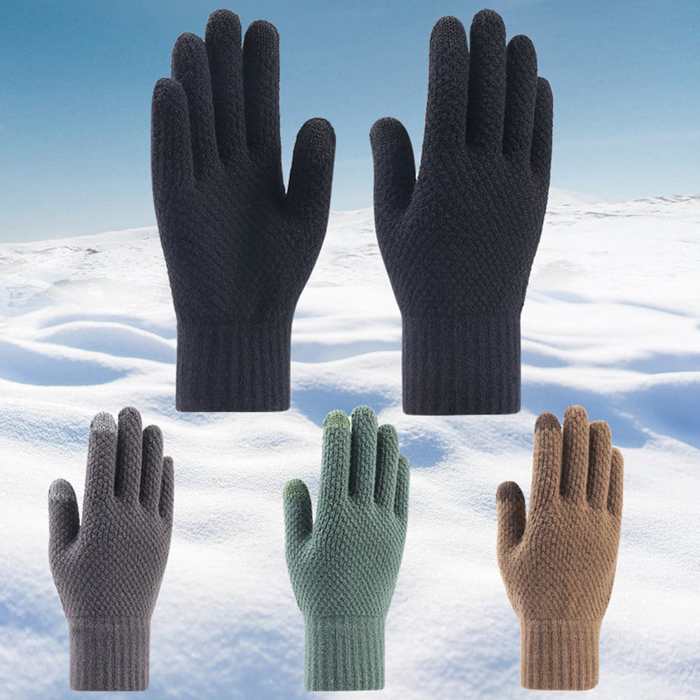 Zimske Taktile Rukavice za Muškarce Techsuit ST0013, Veličina 22cm, Smeđa