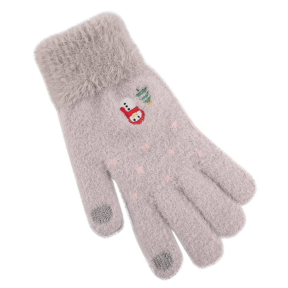 Zimske Taktile Rukavice za Dame Techsuit ST0011, Veličina 17cm, Siva