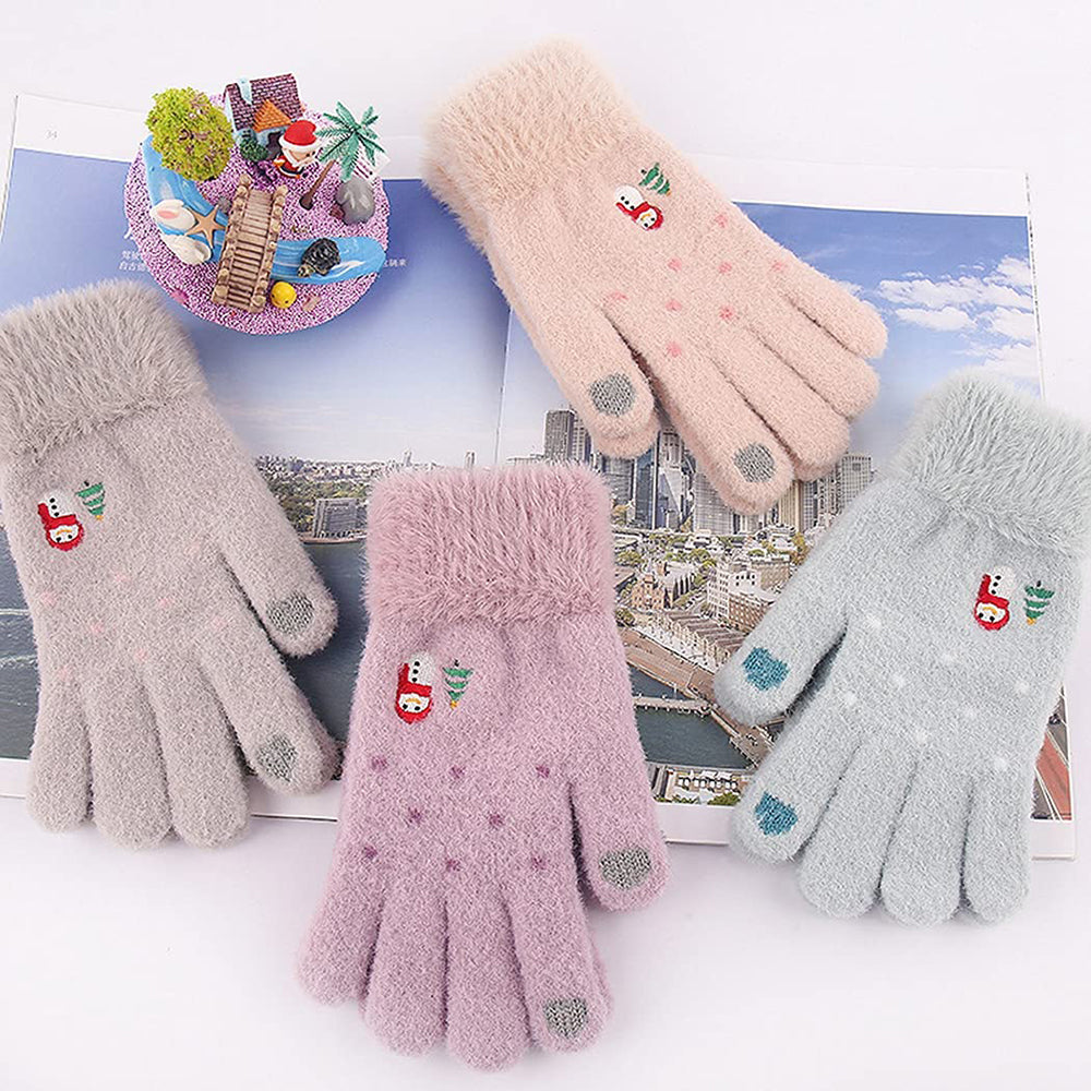 Zimske Taktile Rukavice za Dame Techsuit ST0011, Veličina 17cm, Siva