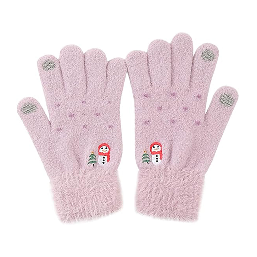 Zimske Taktile Rukavice za Dame Techsuit ST0011, Veličina 17cm, Ljubičaste