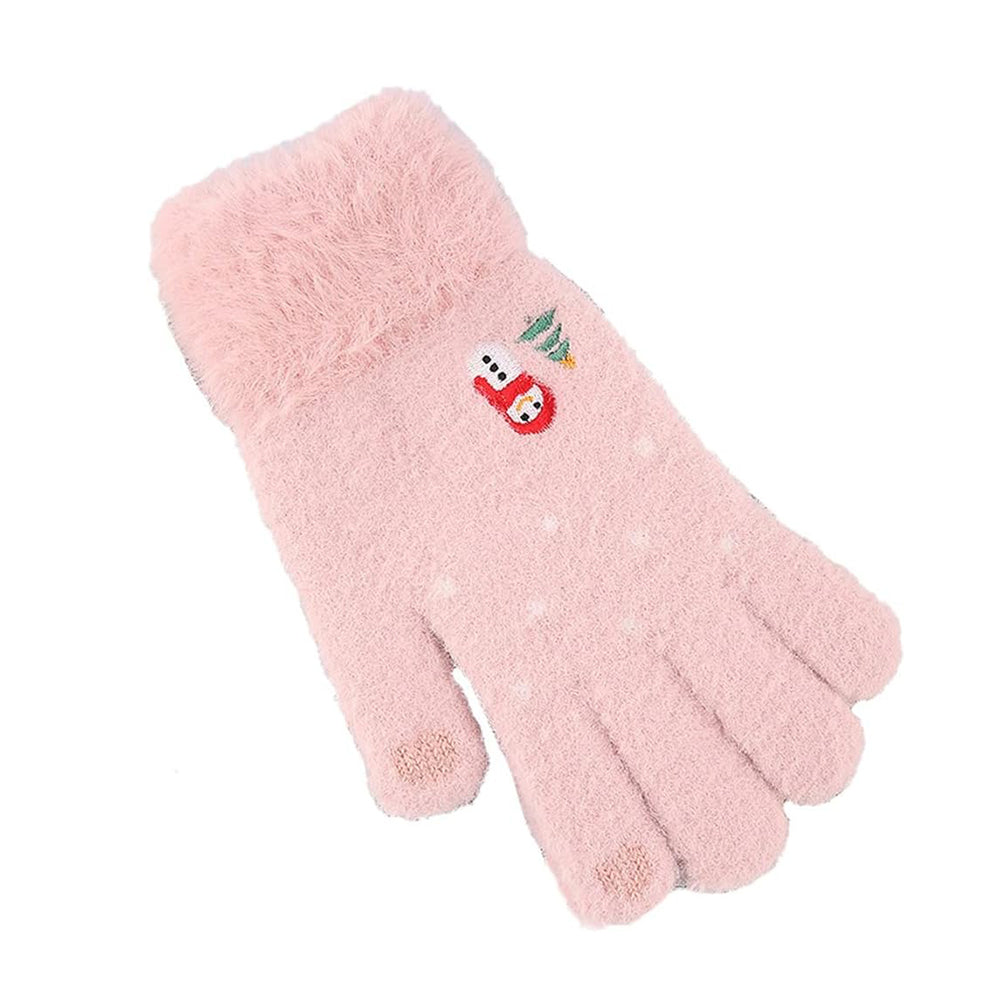 Zimske Taktile Rukavice za Dame Techsuit ST0011, Veličina 17cm, Roza