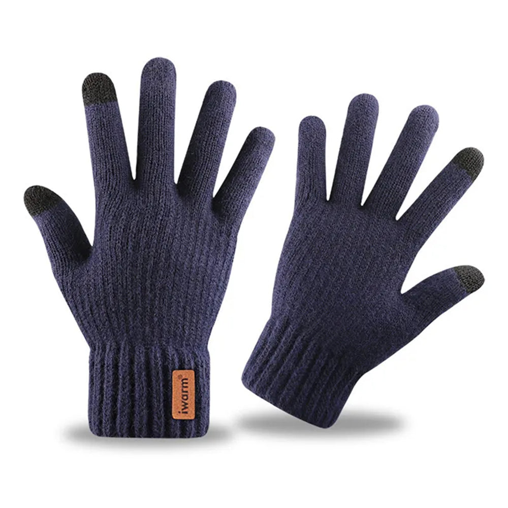 Zimske Taktile Rukavice Iwarm ST0016, Veličina 22cm, Tamnoplava