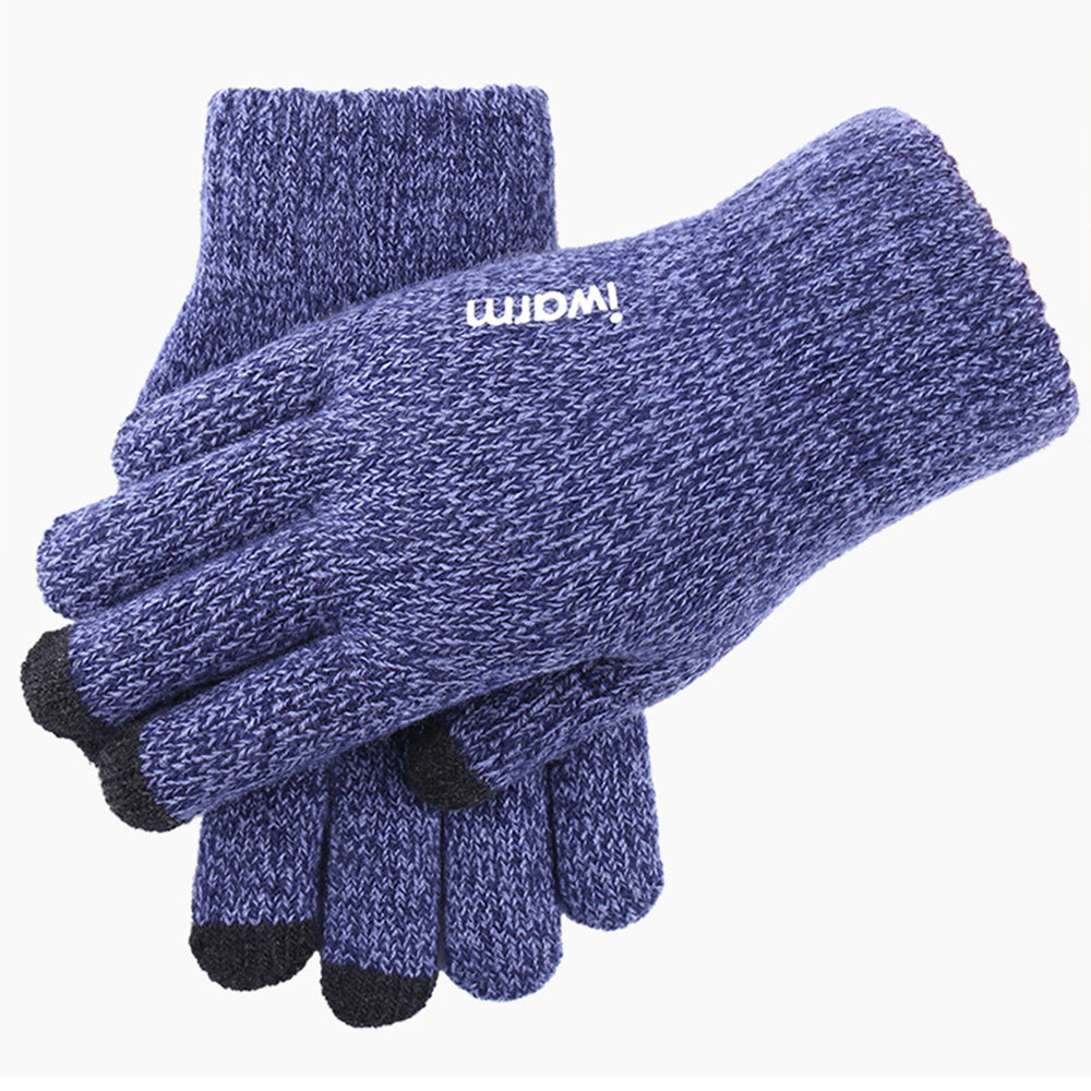 Zimske Taktile Rukavice Iwarm ST0018, Veličina 23cm, Plave
