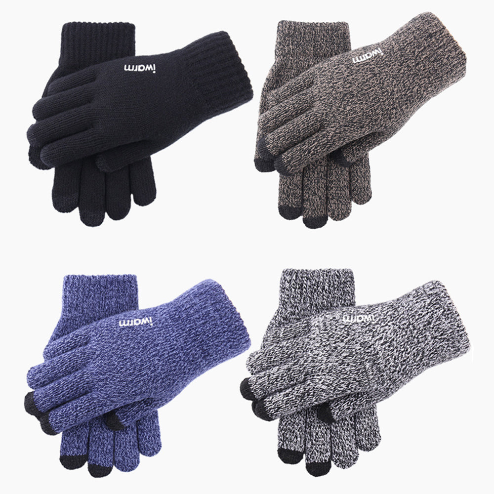 Zimske Taktile Rukavice Iwarm ST0018, Veličina 23cm, Plave