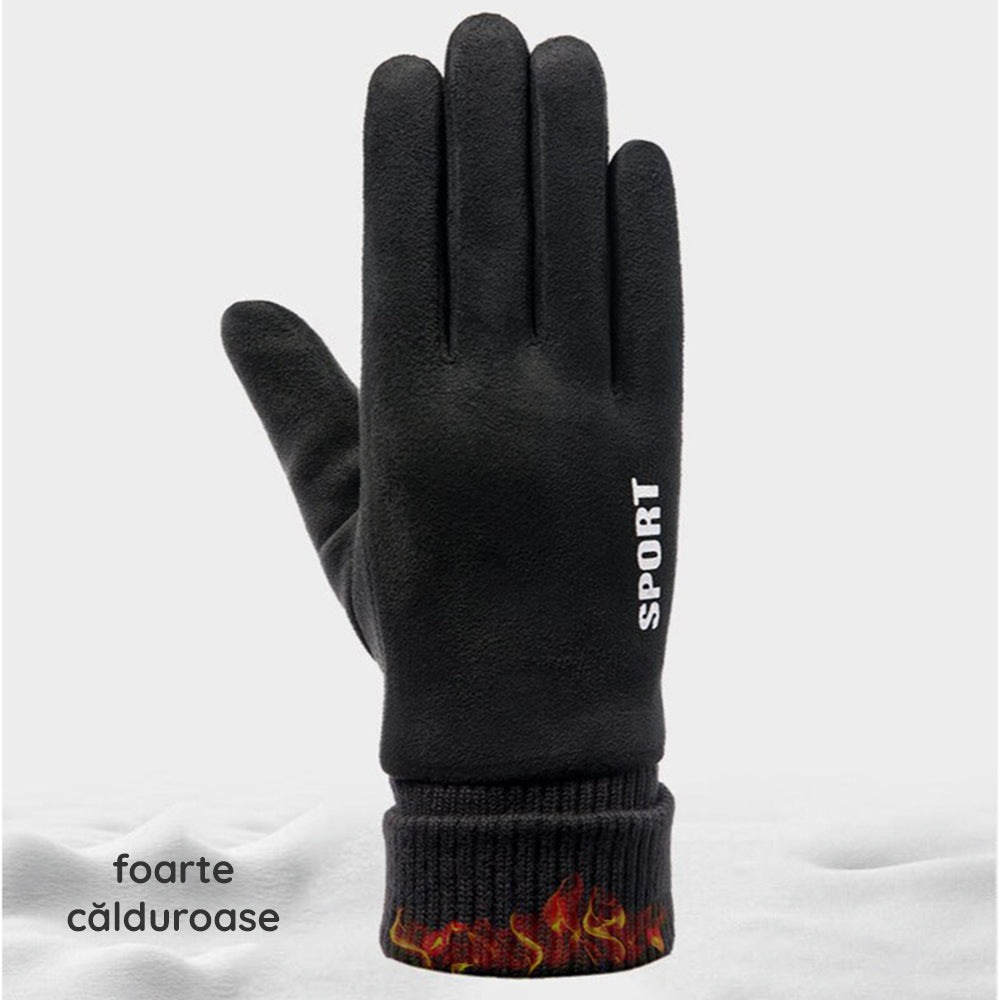 Zimske Taktile Unisex Rukavice Techsuit ST0010, Univerzalna Veličina, Crne