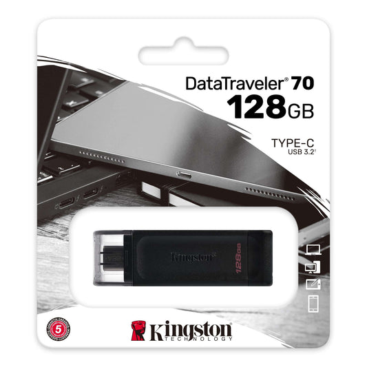 Vanjska memorija USB-C Kingston DT70, 128Gb DT70/128GB
