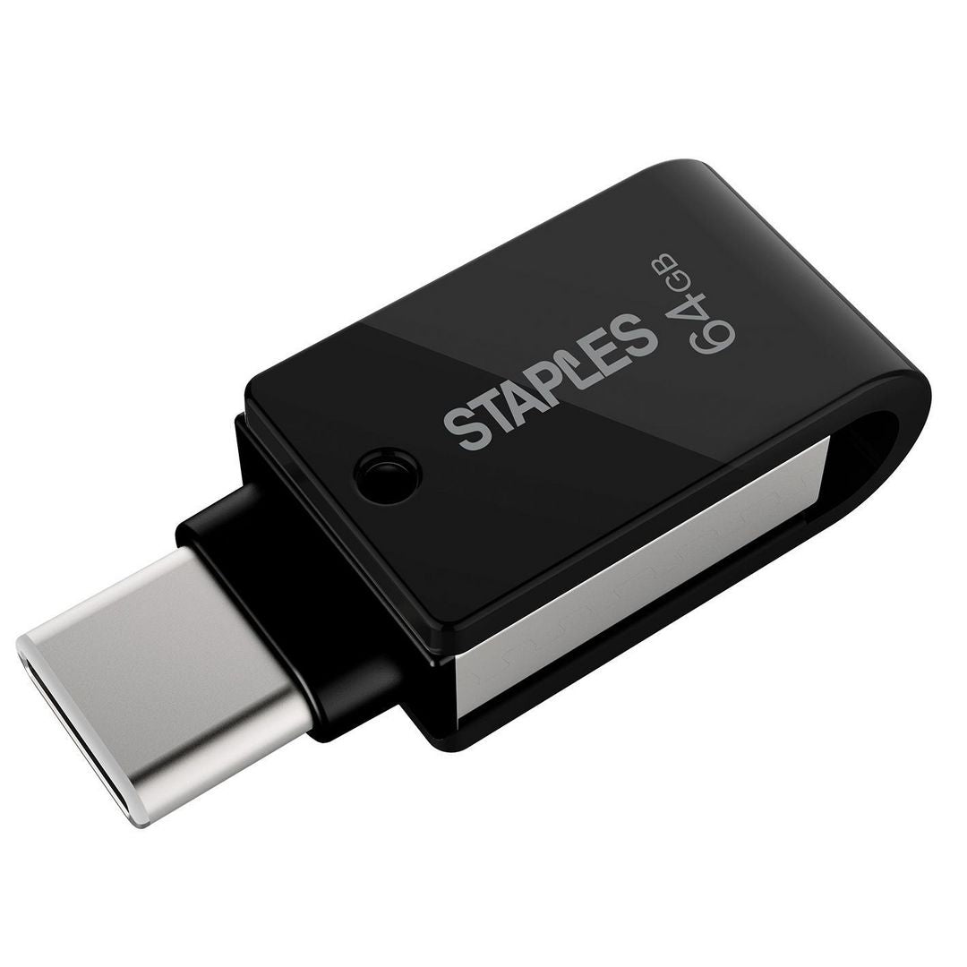 Vanjska memorija USB-A 3.1 / USB-C Staples K23, 64Gb EKMMD64GK233CST