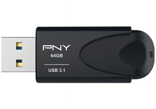 Vanjska memorija USB-A 3.1 PNY Attache 4, 64Gb FD64GATT431KK-EF