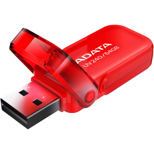 Vanjska memorija USB-A Adata UV240, 64Gb AUV240-64G-RRD