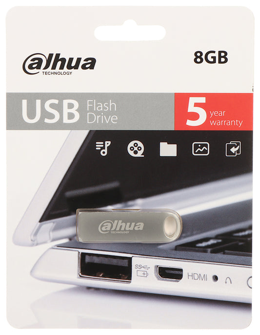 Vanjska memorija USB-A Dahua, 8Gb DHI-USB-U106-20-8GB