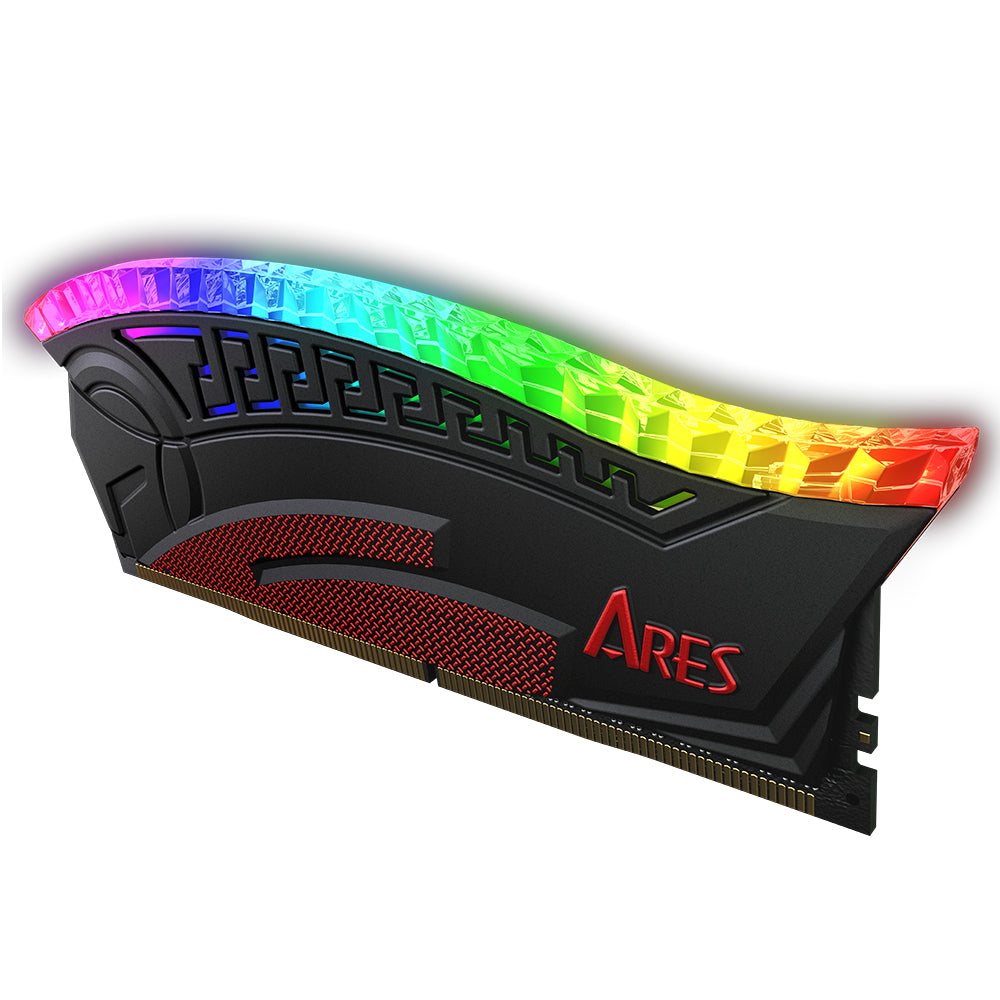 Memorija RAM Dato Ares Armor, DDR4, RGB, 8GB, 3200Mhz, CL16, Crna
