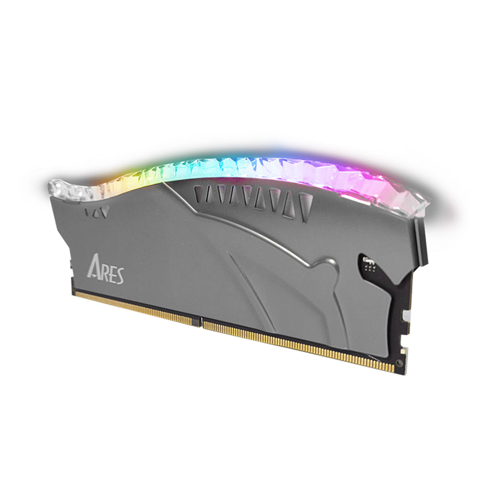 Memorija RAM Dato Ares Armor Lite, DDR4, RGB, 8GB, 3600Mhz, CL18, Siva ARB8G4G36