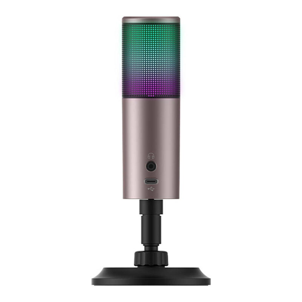 Gaming mikrofon HAVIT GK61, RGB, USB-C, Sivi