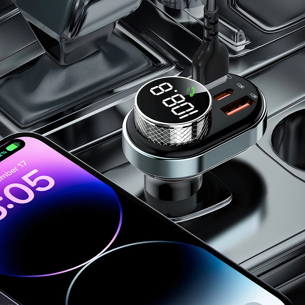 FM Bluetooth modulator Proove, 2 x USB-A - 1 x USB-C - 1 x microSD FMSL30110001