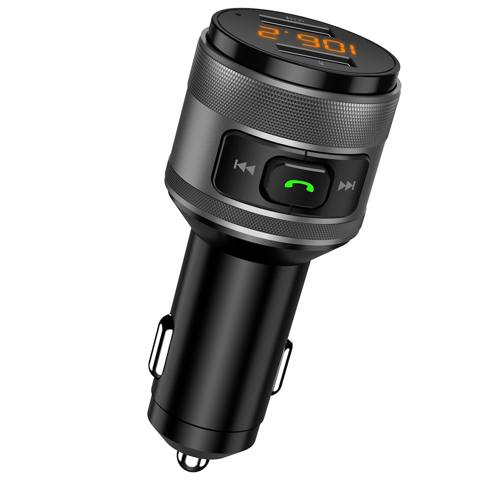 FM Bluetooth modulator Techsuit VoltTune, 2 x USB-A