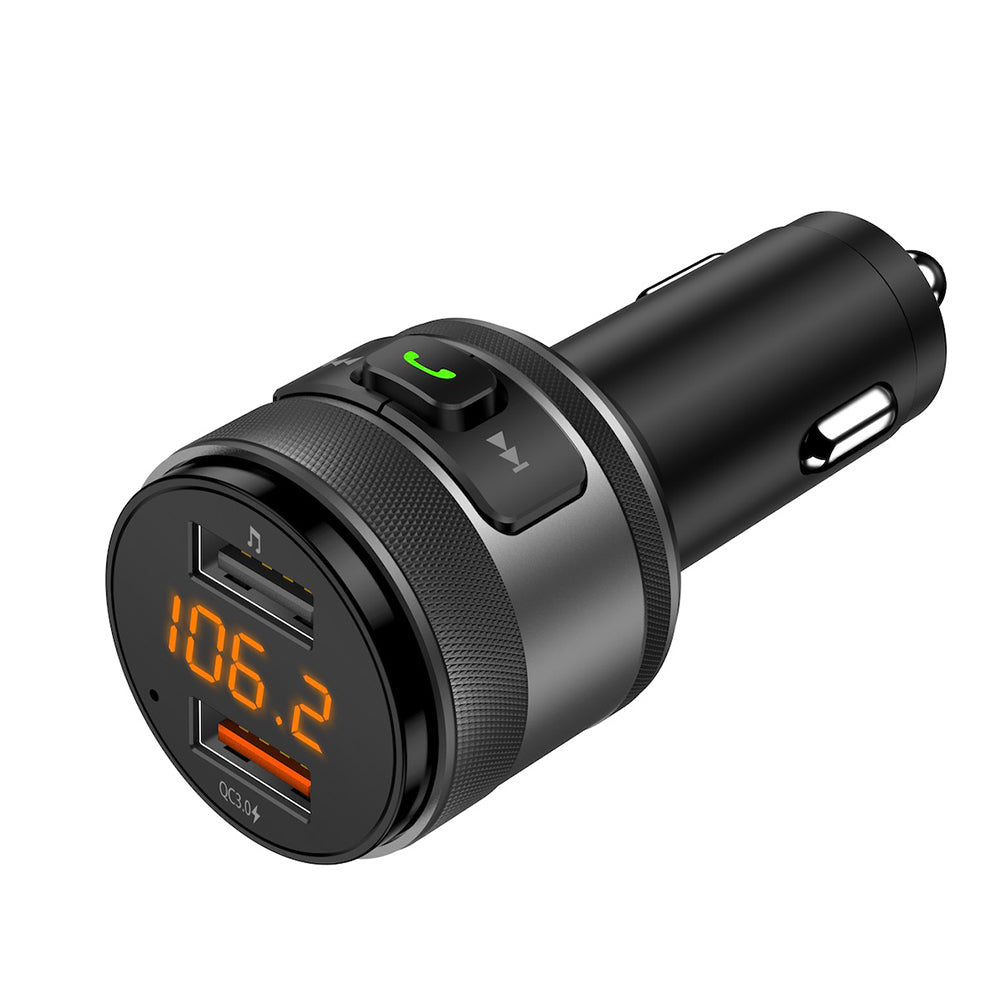 FM Bluetooth modulator Techsuit VoltTune, 2 x USB-A