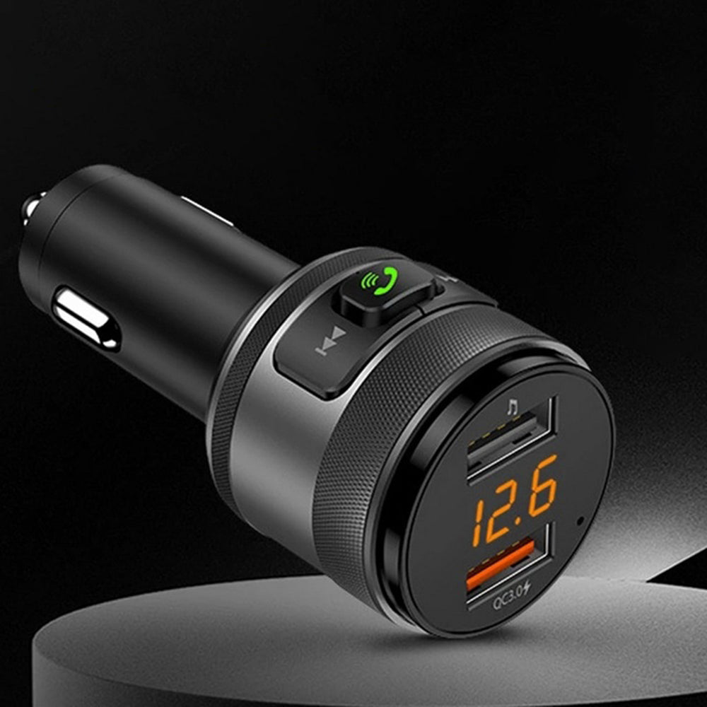 FM Bluetooth modulator Techsuit VoltTune, 2 x USB-A