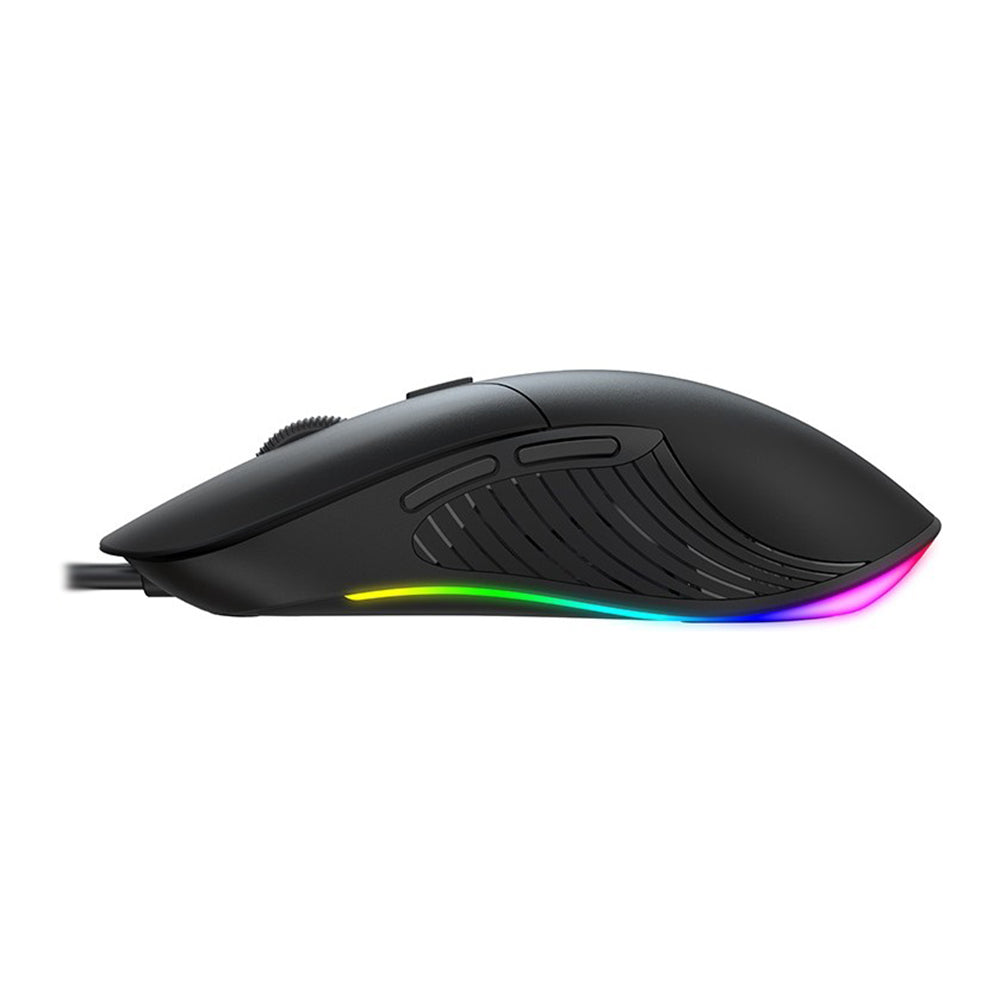Gaming miš s kabelom USB HAVIT MS1020WB, RGB, 2400DPI, Crni