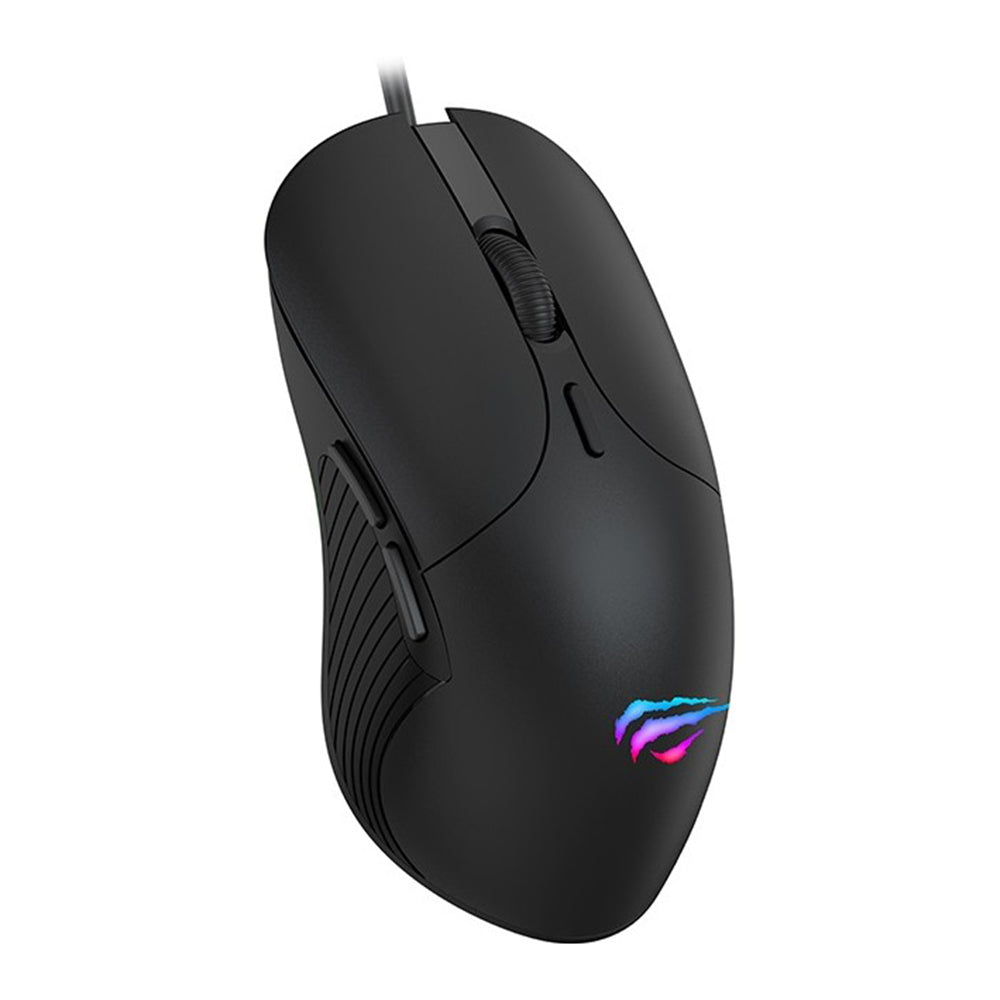 Gaming miš s kabelom USB HAVIT MS1020WB, RGB, 2400DPI, Crni
