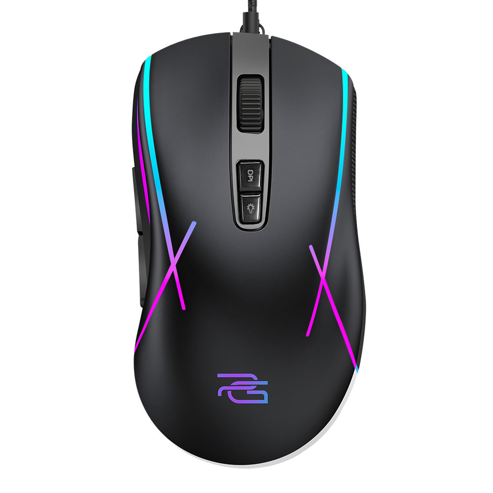 Gaming miš s kabelom USB Proove Defiant, RGB, 7200DPI, Crni CMDE00000102
