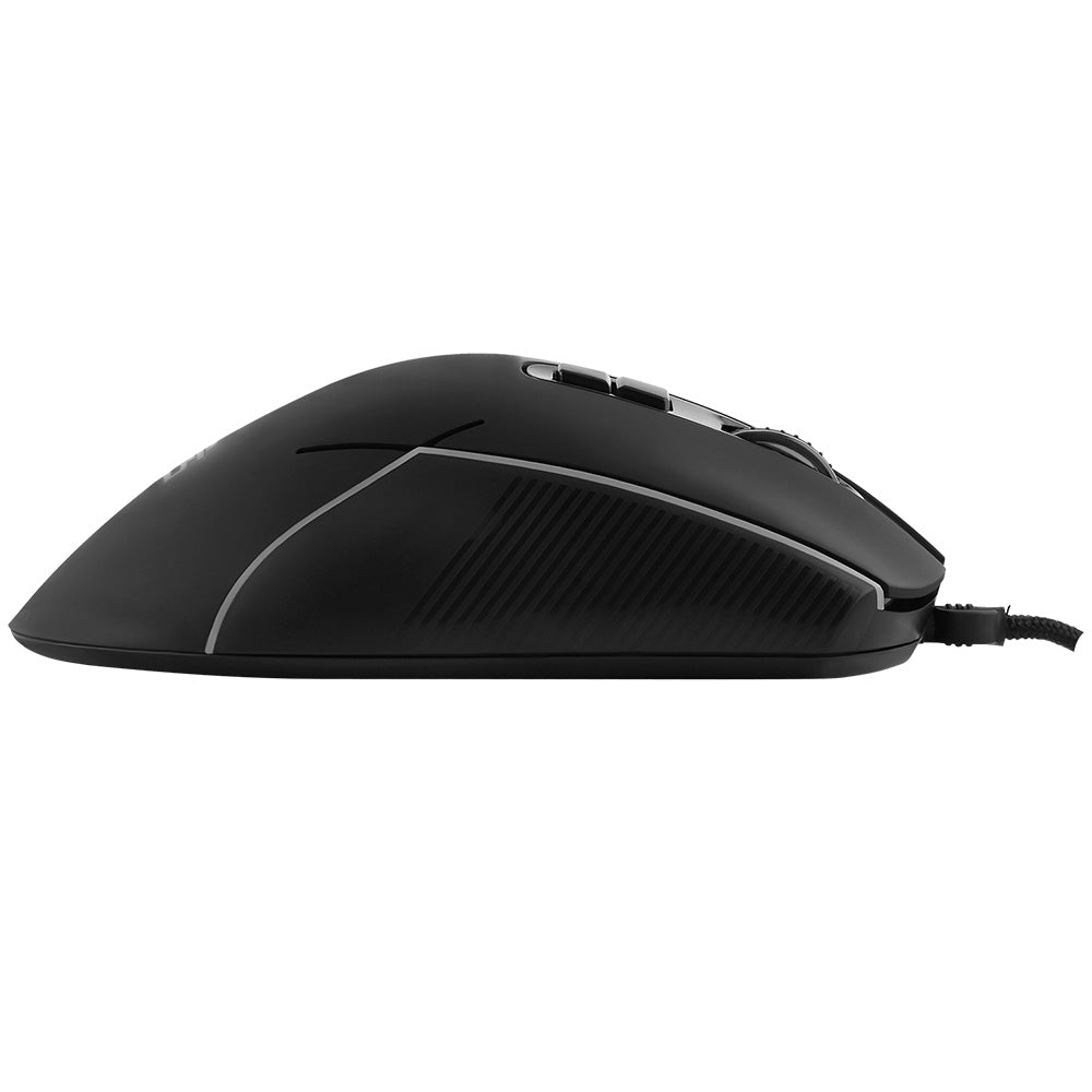 Gaming miš s kabelom USB Proove Defiant, RGB, 7200DPI, Crni CMDE00000102