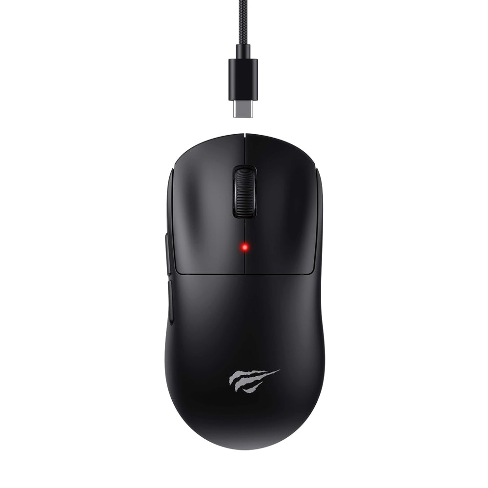 Bežični gaming miš HAVIT MS970WB Pro, 800DPI - 12000DPI, BT / Wi-Fi / Žičani, Crni