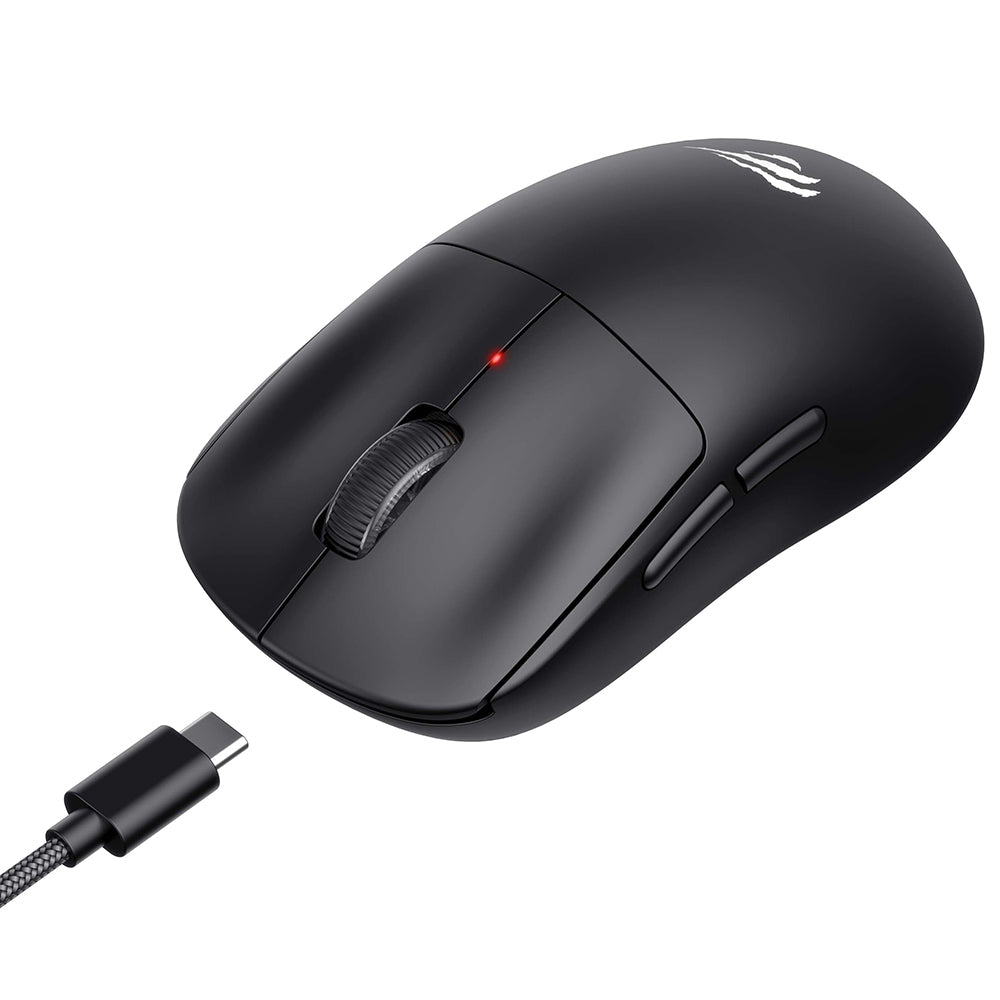 Bežični gaming miš HAVIT MS970WB Pro, 800DPI - 12000DPI, BT / Wi-Fi / Žičani, Crni