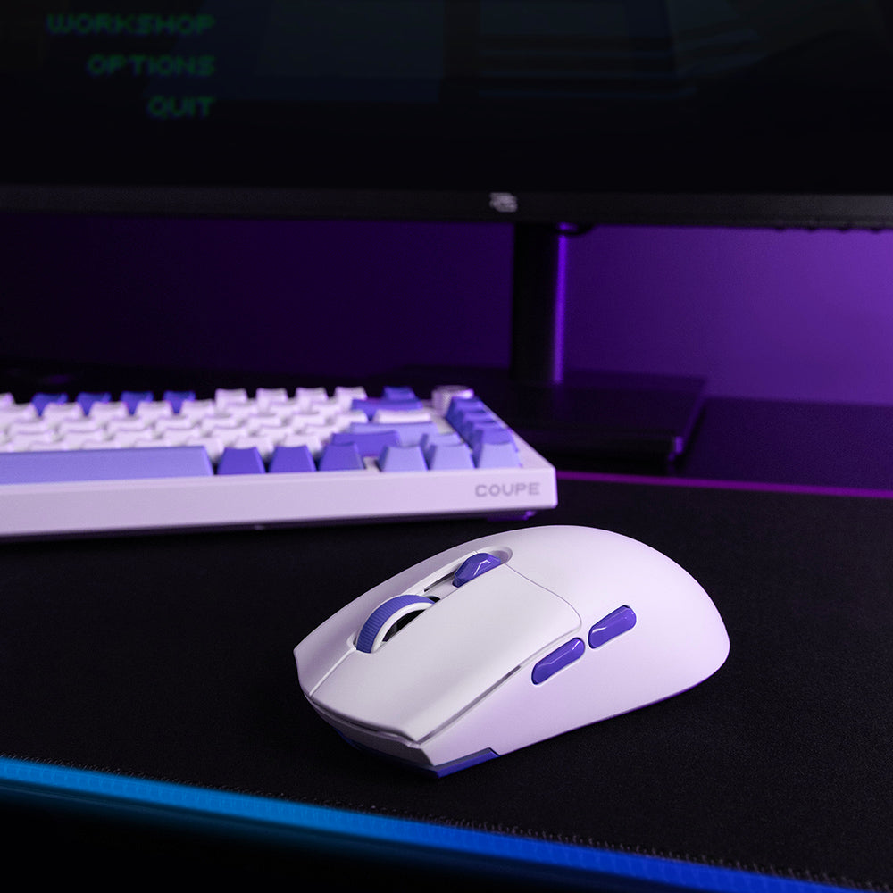 Bežični gaming miš Proove Rate Special Edition, 800DPI - 12000DPI, Bijeli CMRTWRS03002
